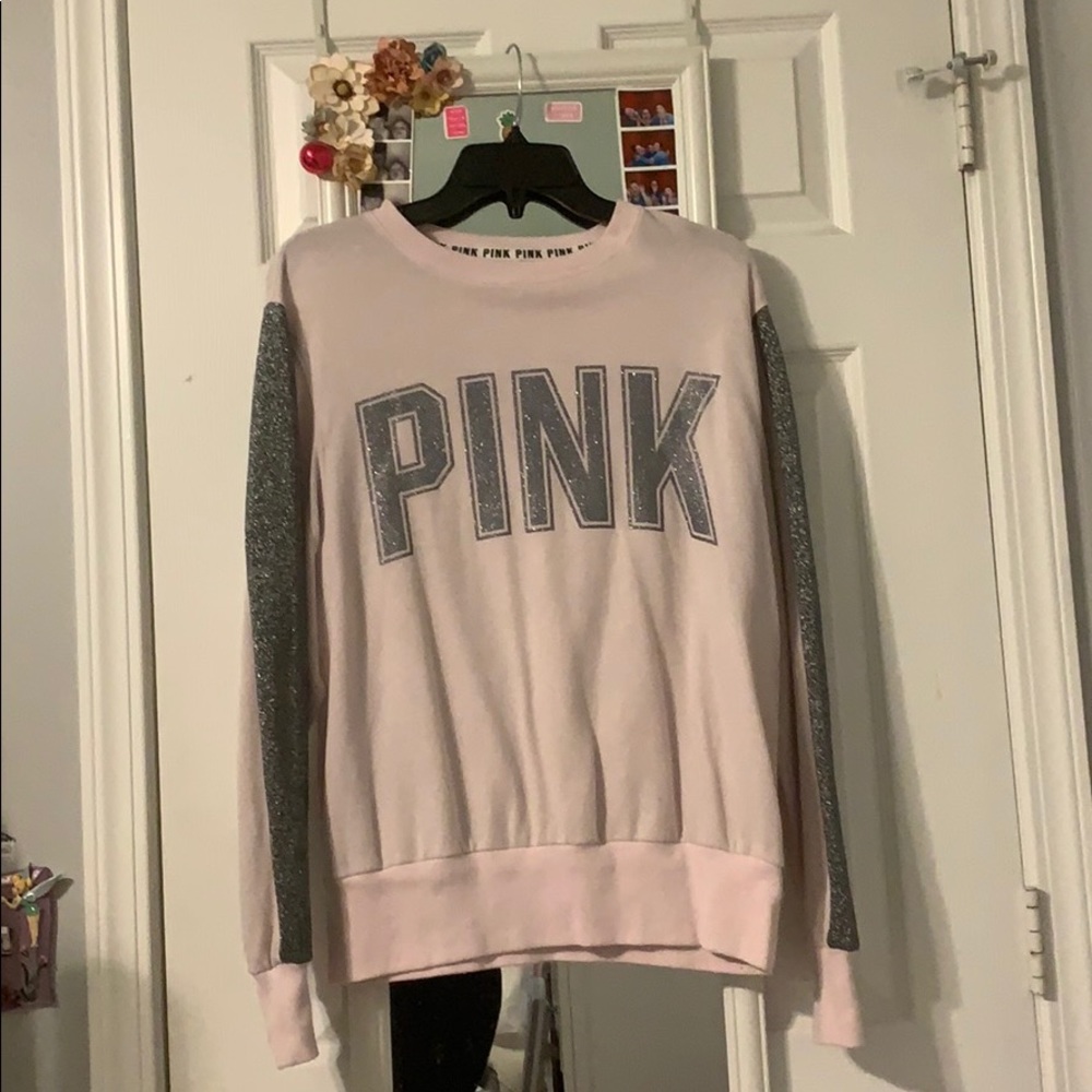 PINK Long Sleeve Thick Tee
